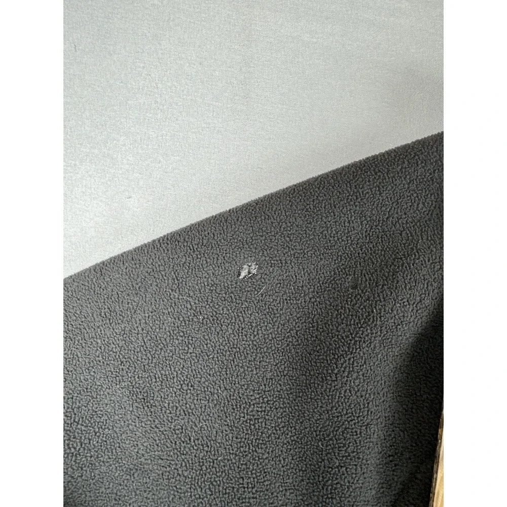 The North Face Sherpa Fleece Jacket 2XL Gray Full Zip Heavyweight Outdoor